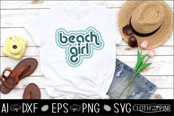 Retro Beach Girl Embroidery Review