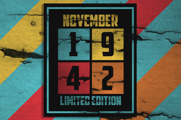 Retro November 1942 Limited Edition