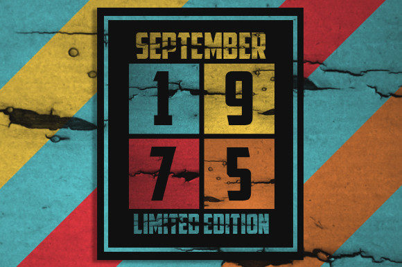 Retro September 1975 Limited Edition